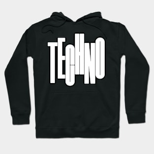 techno design Hoodie